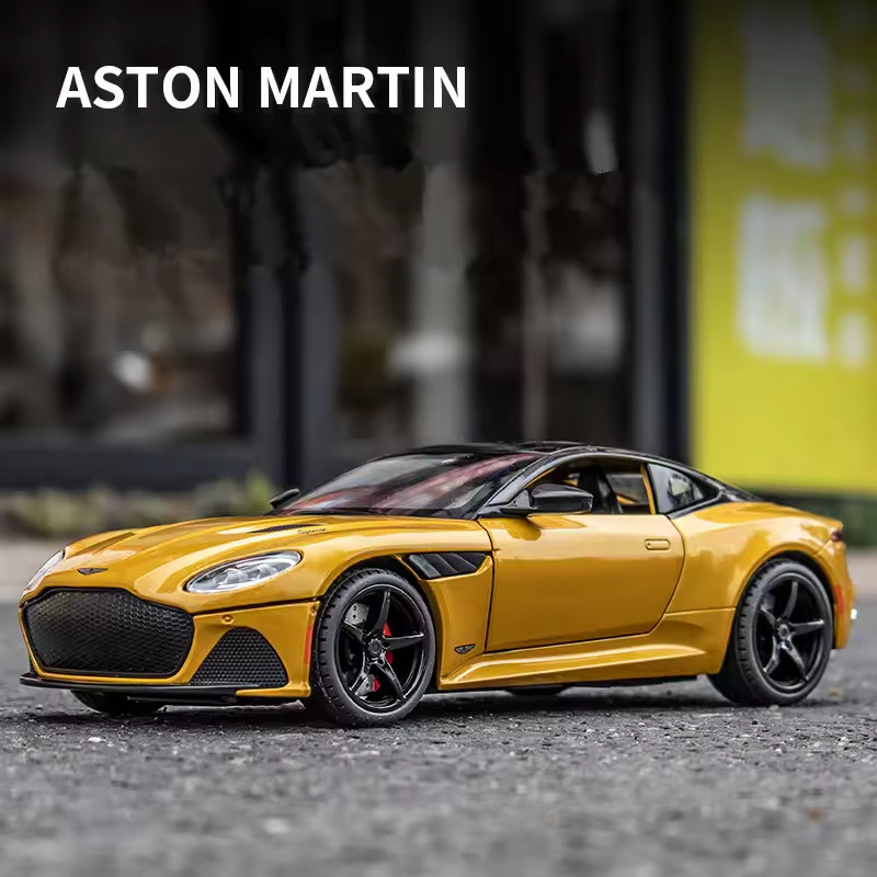 1:24 Aston Martin DBS Superleggera Diecast Alloy Car Model Sports Toy Gift
