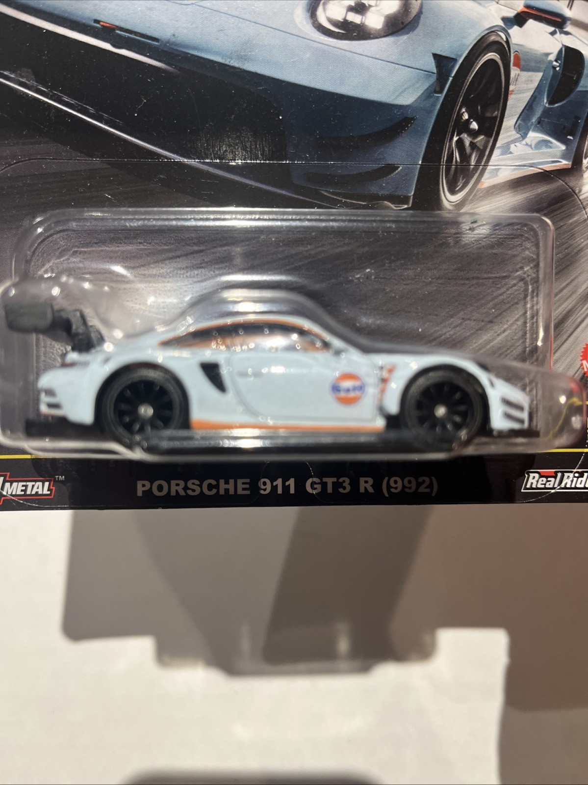 Hot Wheels Porsche 911 GT3 R 992 – Gulf Blue JBK65 5/5 – 2025 Circuit Legends