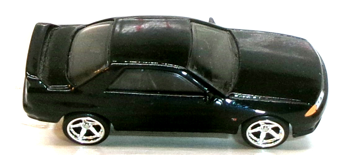 LOOSE 2026 HOT WHEELS BLACK NISSAN SKYLINE GT-R R32 WHEEL SWAP REAL RIDERS