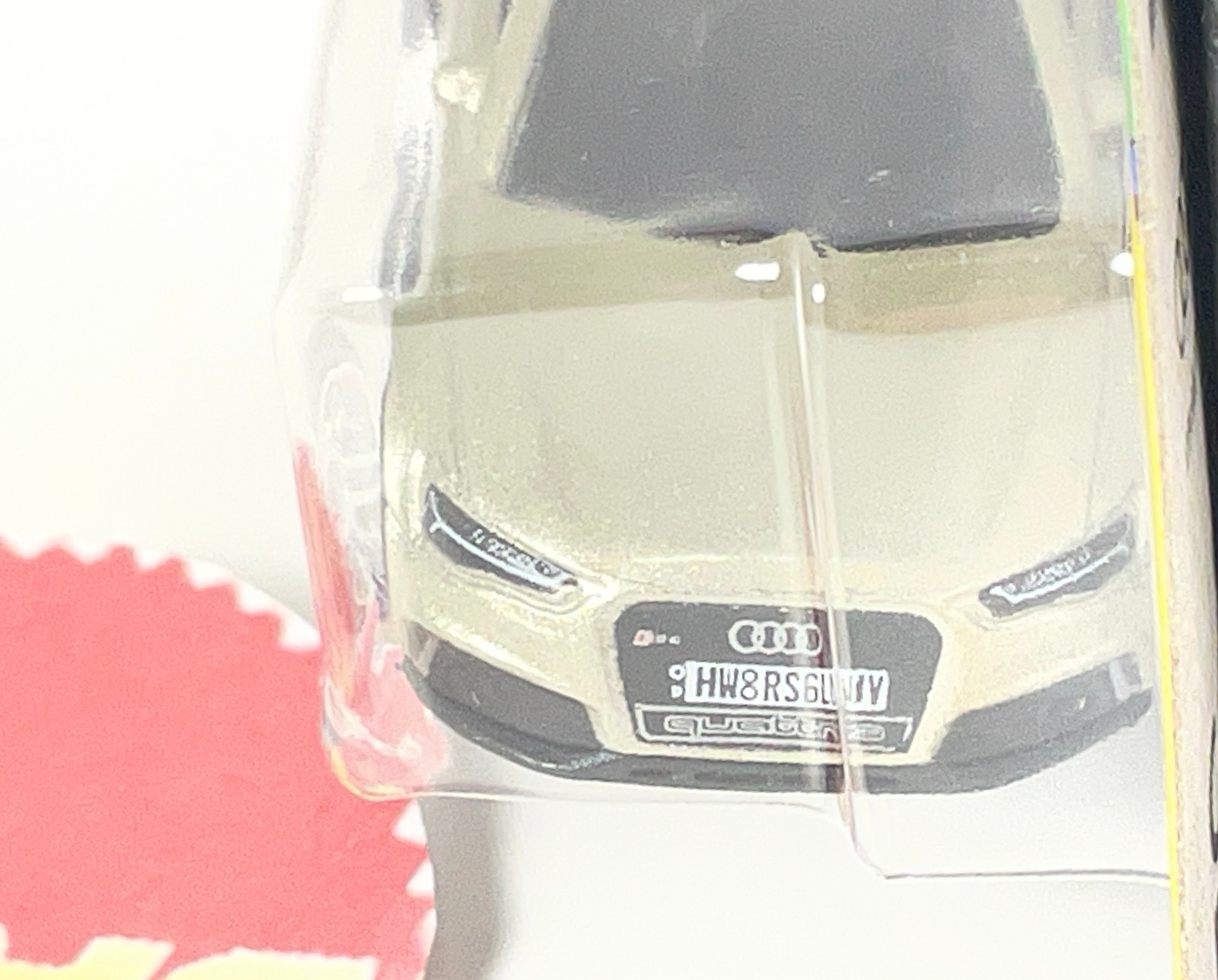 2026 Hot Wheels 2017 Audi RS 6 Avant 66/250 Champagne HW Euro RS6LUV Lic Plate
