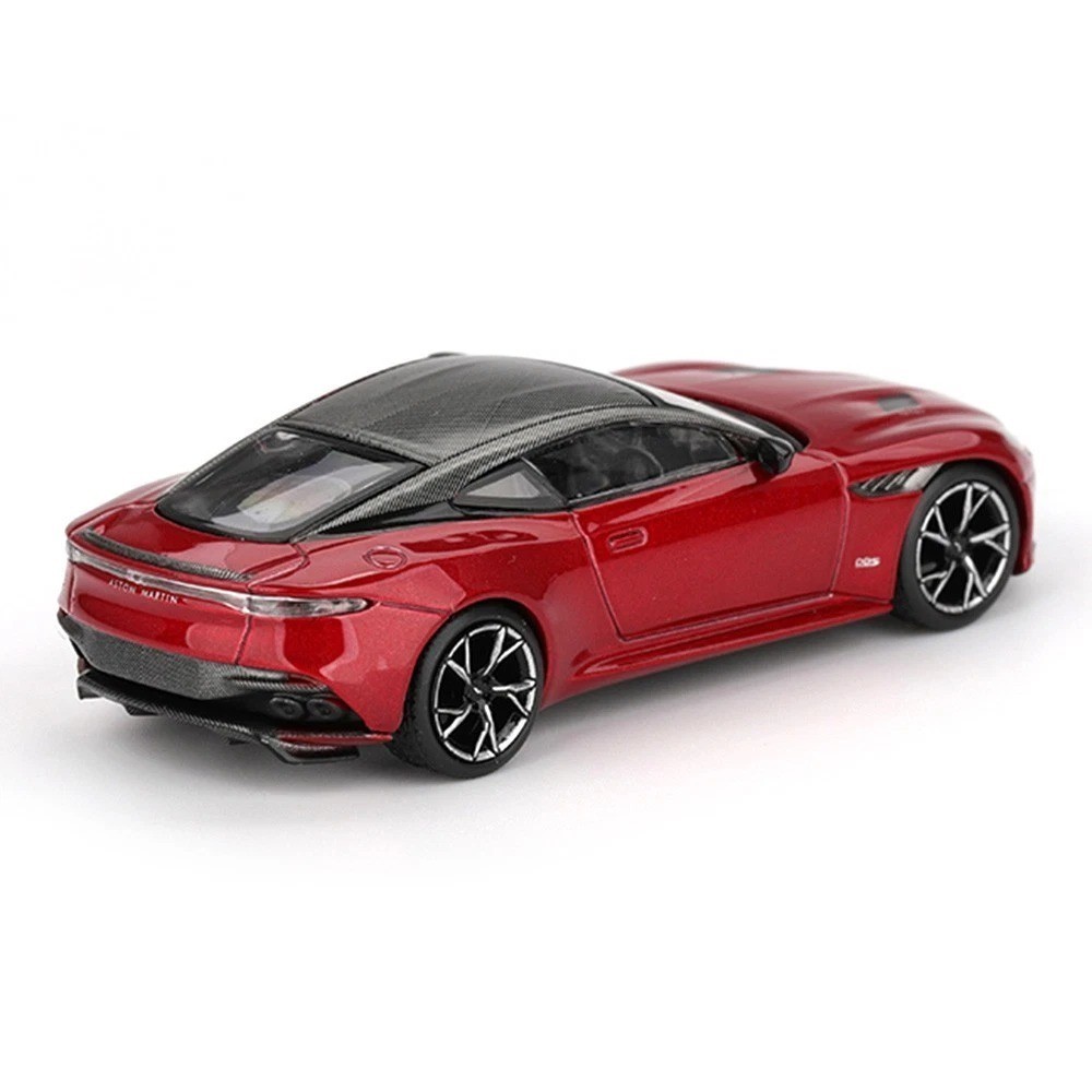 Mini GT 1:64 Aston Martin DBS – Hyper Red Diecast Model Car MGT01065-P12
