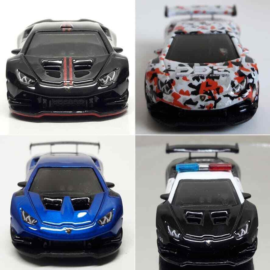 1/64 LAMBORGHINI HURACAN LB / SUPER TROFEO Custom WaterSlide Decals Hot Wheel