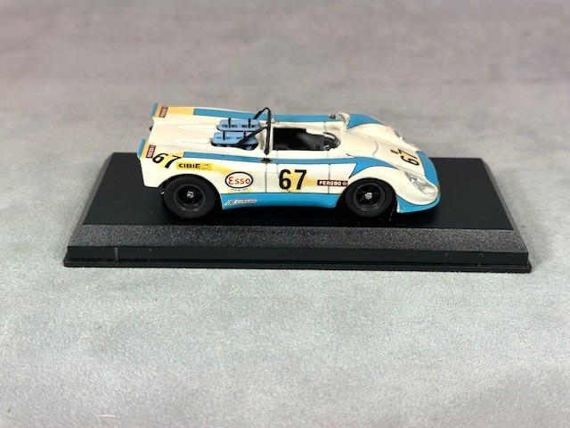 BEST ? 1/43 Porsche 908 #67 White and Light Blue Le Mans