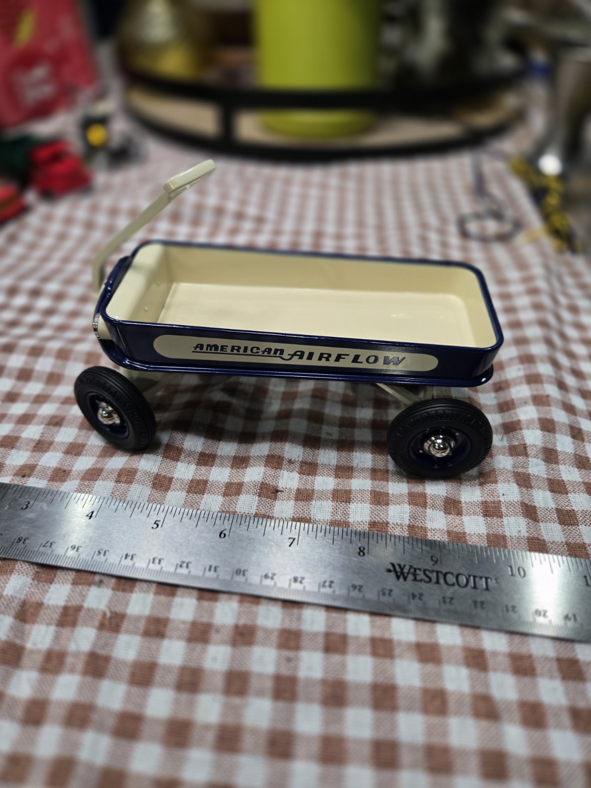 Hallmark American Airflow Coaster Wagon Die Cast Metal Scale Model 8″