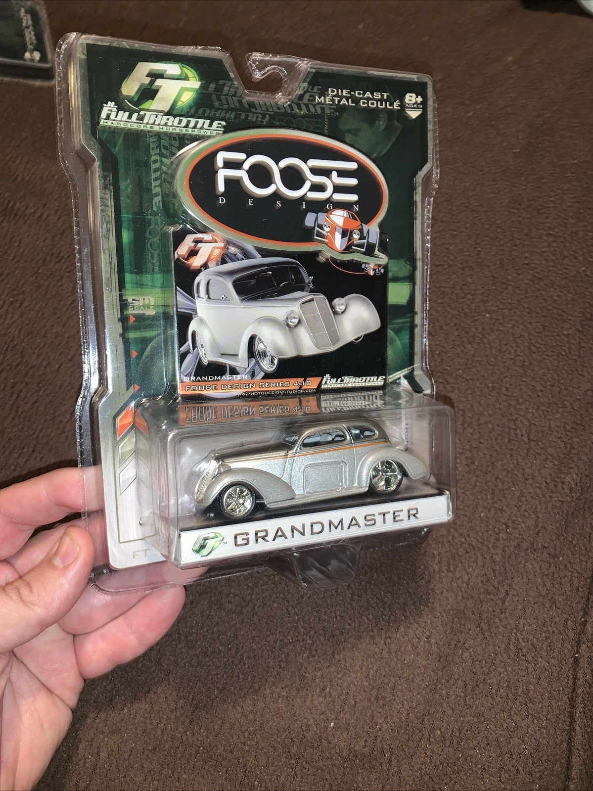Full Throttle Foose Design Series 4/10 Silver Chevy Grandmaster – Chevrolet