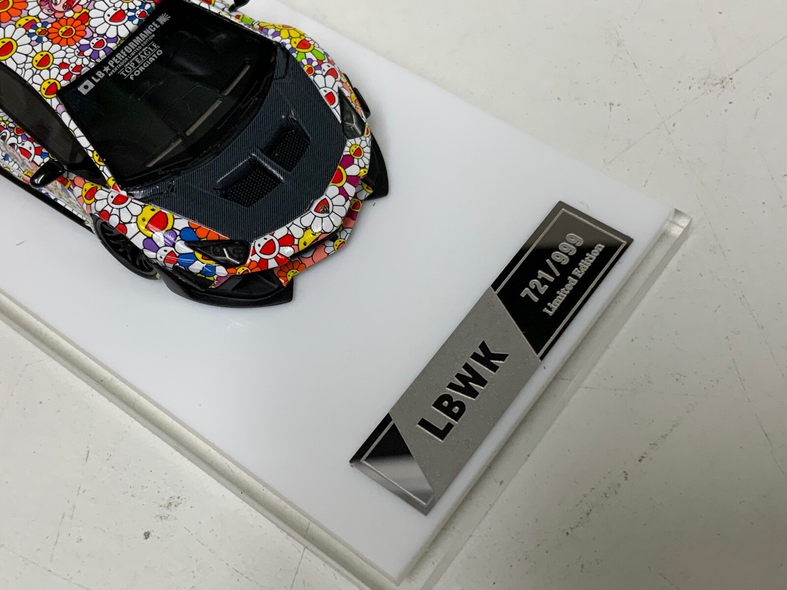 1/64 T&P Lamborghini Aventador 2.0 Liberty Walk LB Performance Sunflower 64-037