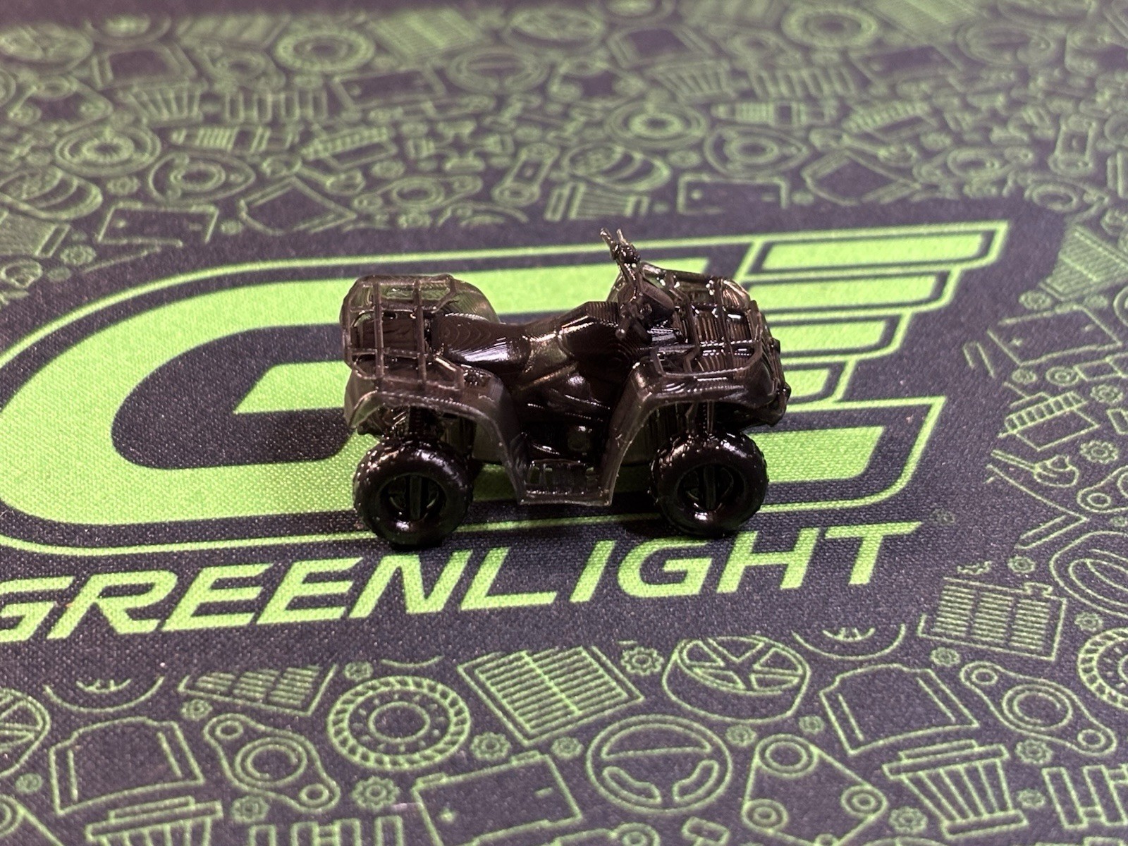 1/64 3D Printed Four Wheeler Farm Diecast Diorama Greenlight/m2