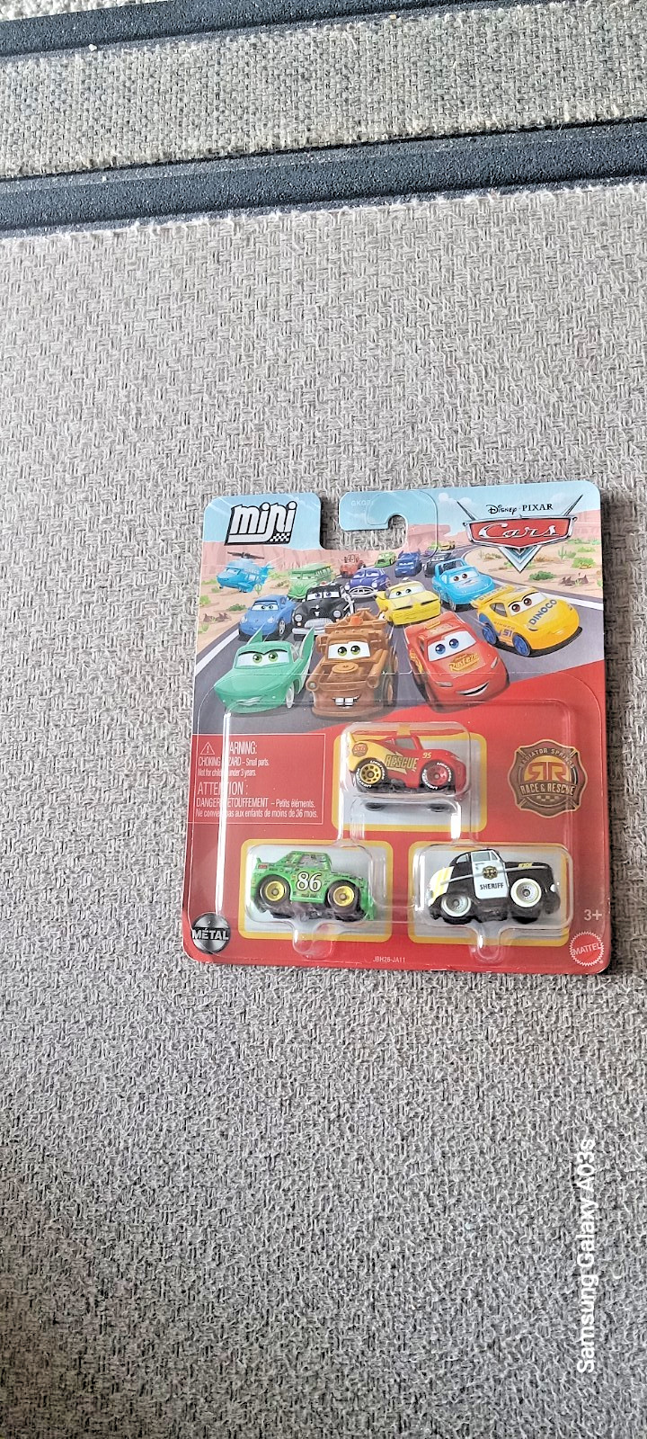 Lot Of 3: Mattel Disney Pixar Cars Mini Racers Mini Diecast Cars 3-Pack