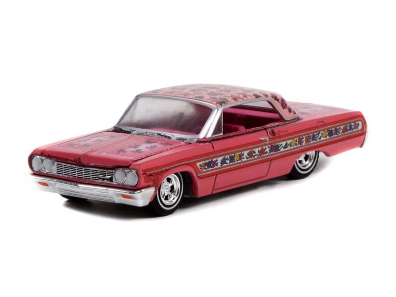 1964 Chevrolet Impala Lowrider – Gypsy Rose 1:64 Scale Model – Greenlight 63010A