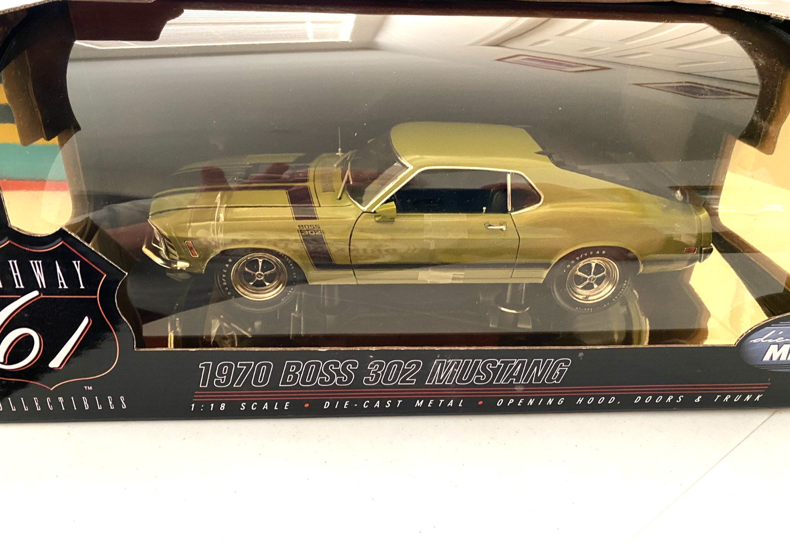 Highway 61 1/18 1970 Boss 302 Mustang