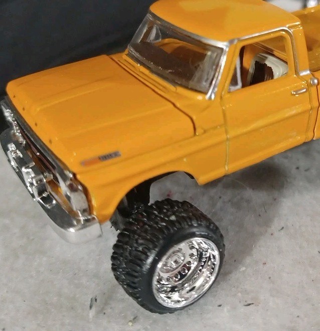 M2 Machines 1:64 Scale (CUSTOM) 1969 FORD F-100 RANGER PICKUP