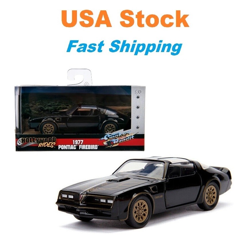 Hollywood Rides Smokey and the Bandit 1977 Pontiac Firebird, Diecast, 5”, 1:32