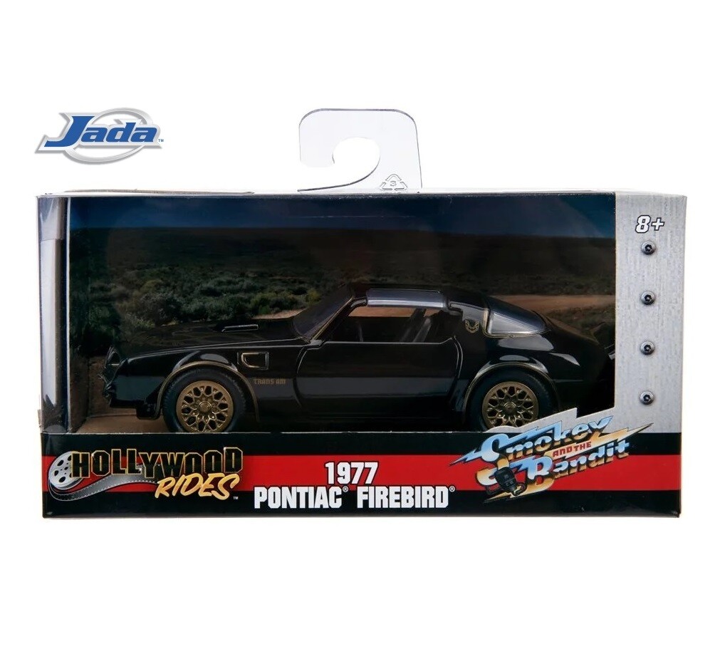 Hollywood Rides Smokey and the Bandit 1977 Pontiac Firebird, Diecast, 5”, 1:32