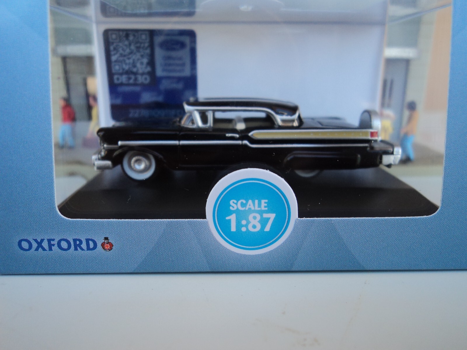 Oxford 1957 MERCURY MONTCLAIR Black 1/87 HO diecast