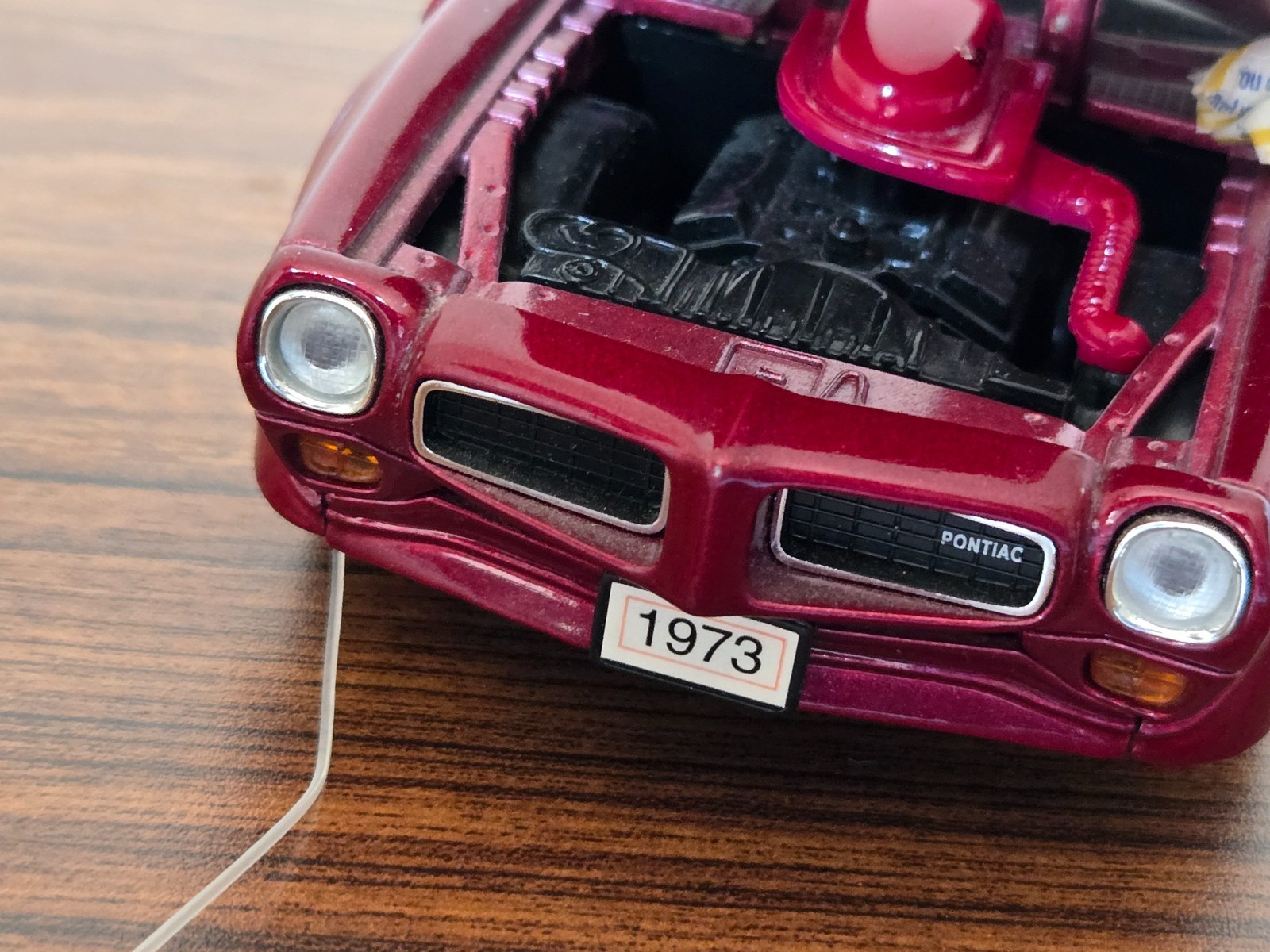 Sunnyside – 1973 Pontiac Firebird Red – 1:24 Diecast – No Box