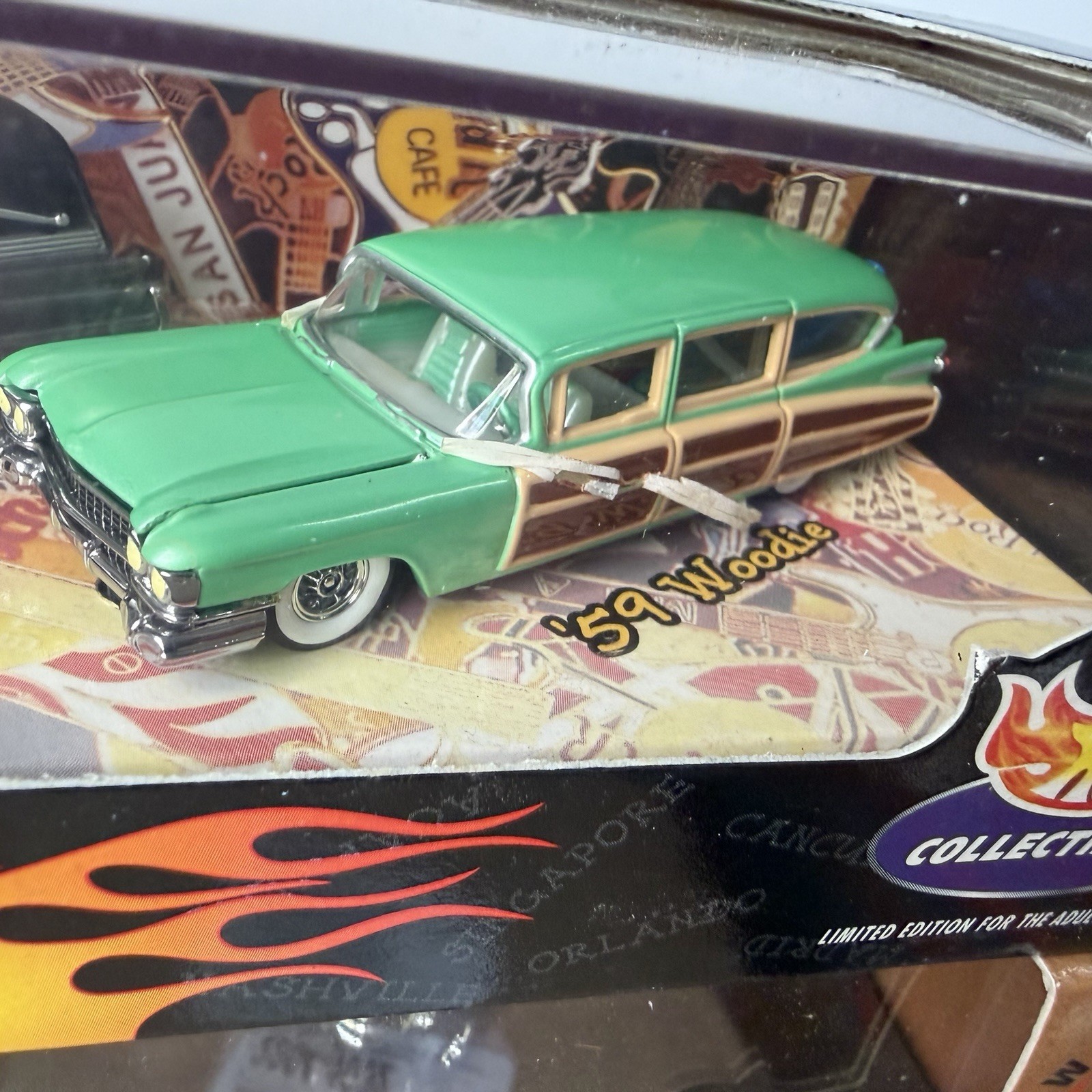 Lot (4) Hot Wheels Collectibles Sets Hard Rock Camaro Muscle Rodding Night Races