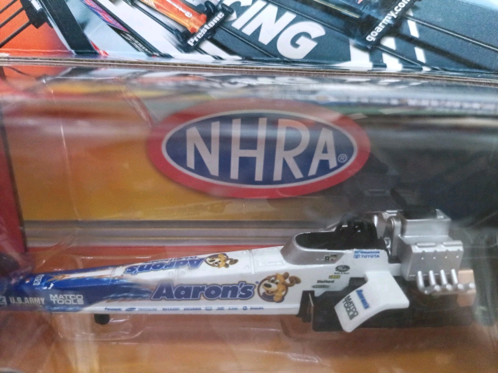 Auto World Top Fuel Dragster Matco Tools Aarons Antron Brown NHRA HO Slot Car