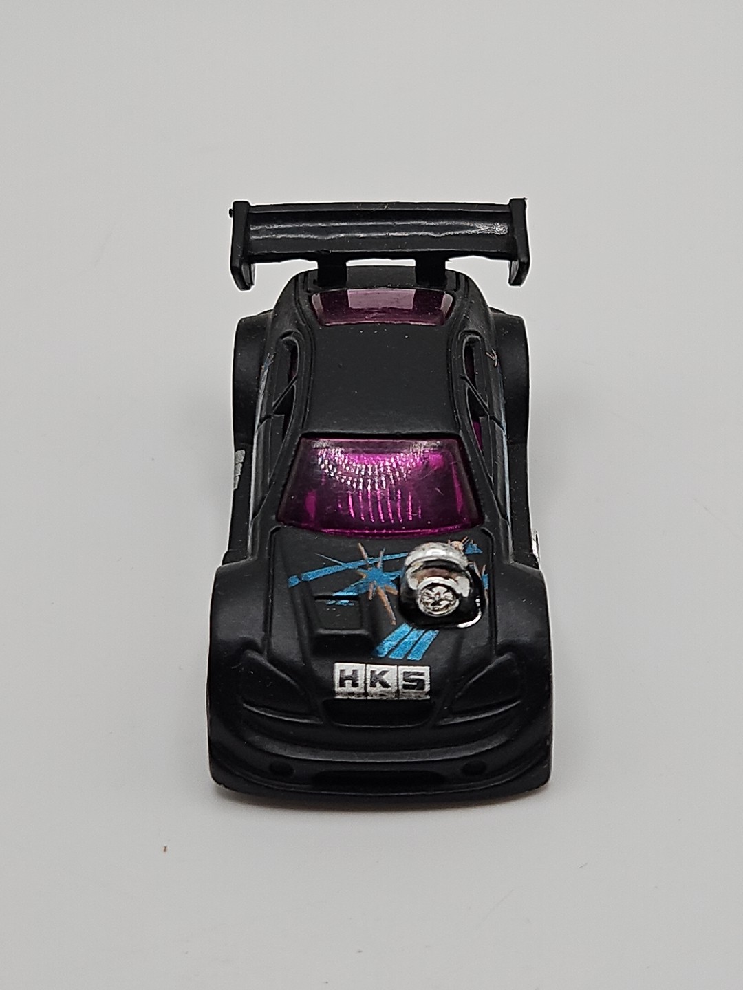 2002 Hot Wheels HKS Toyota Altezza 1:64 Scale Diecast Toy Car Model Flat Black