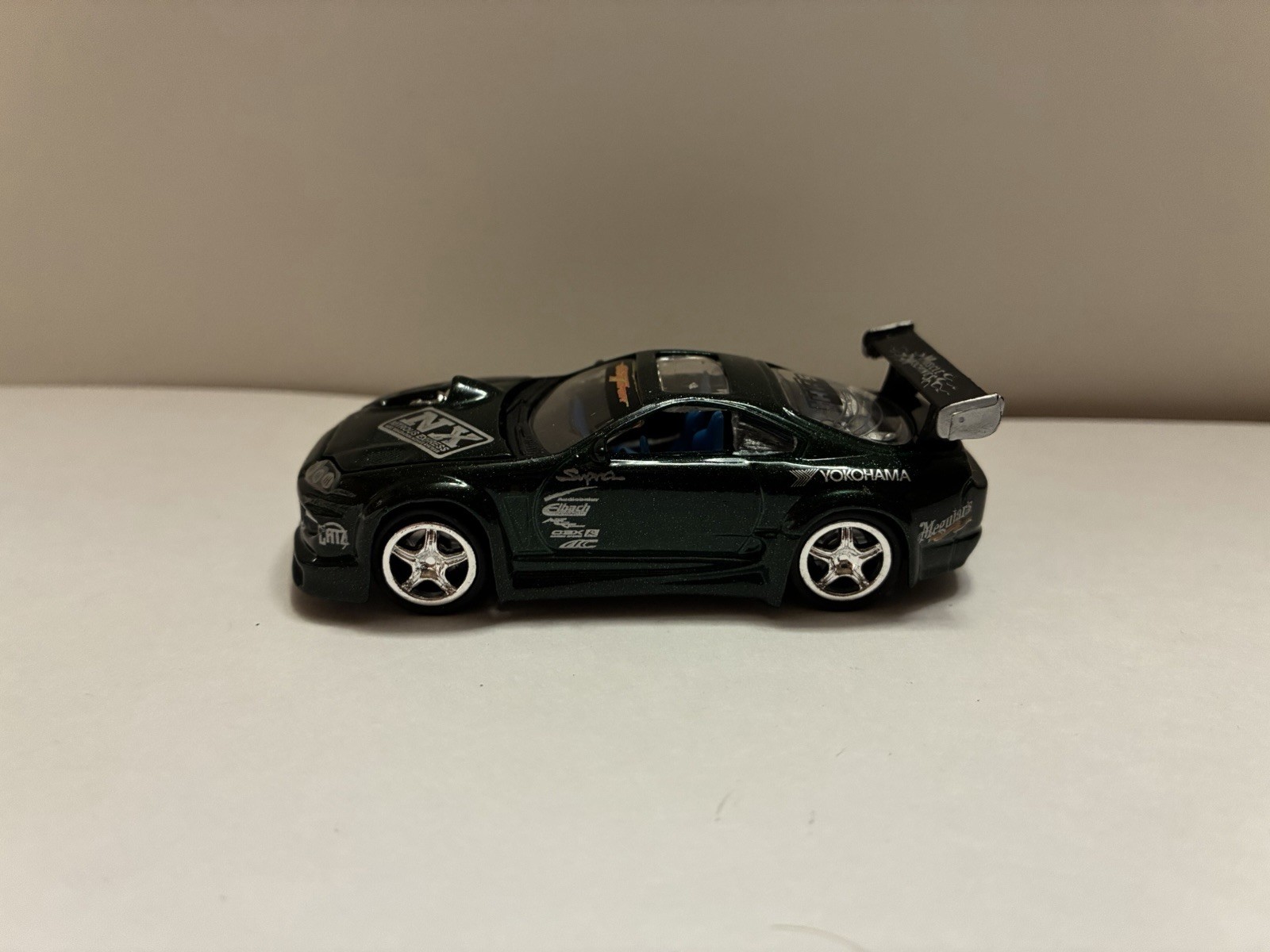 Muscle Machines Toyota Supra Dark Green Metallic Finish