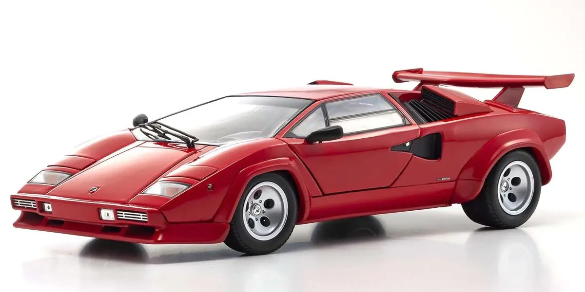 [NO BOX] KYOSHO ORIGINAL 1/18 Lamborghini Countach LP500S Red [No.KS08320B]