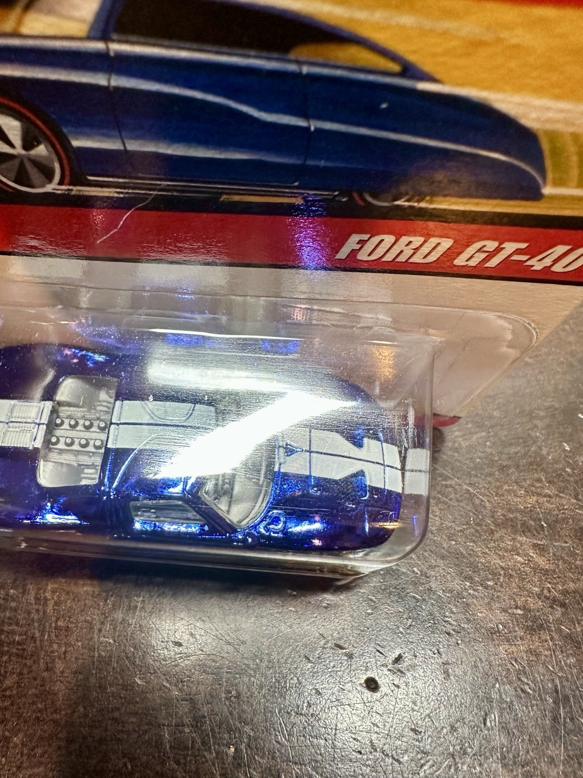 Hot Wheels Classics Series 2 Ford GT-40 Dark Blue