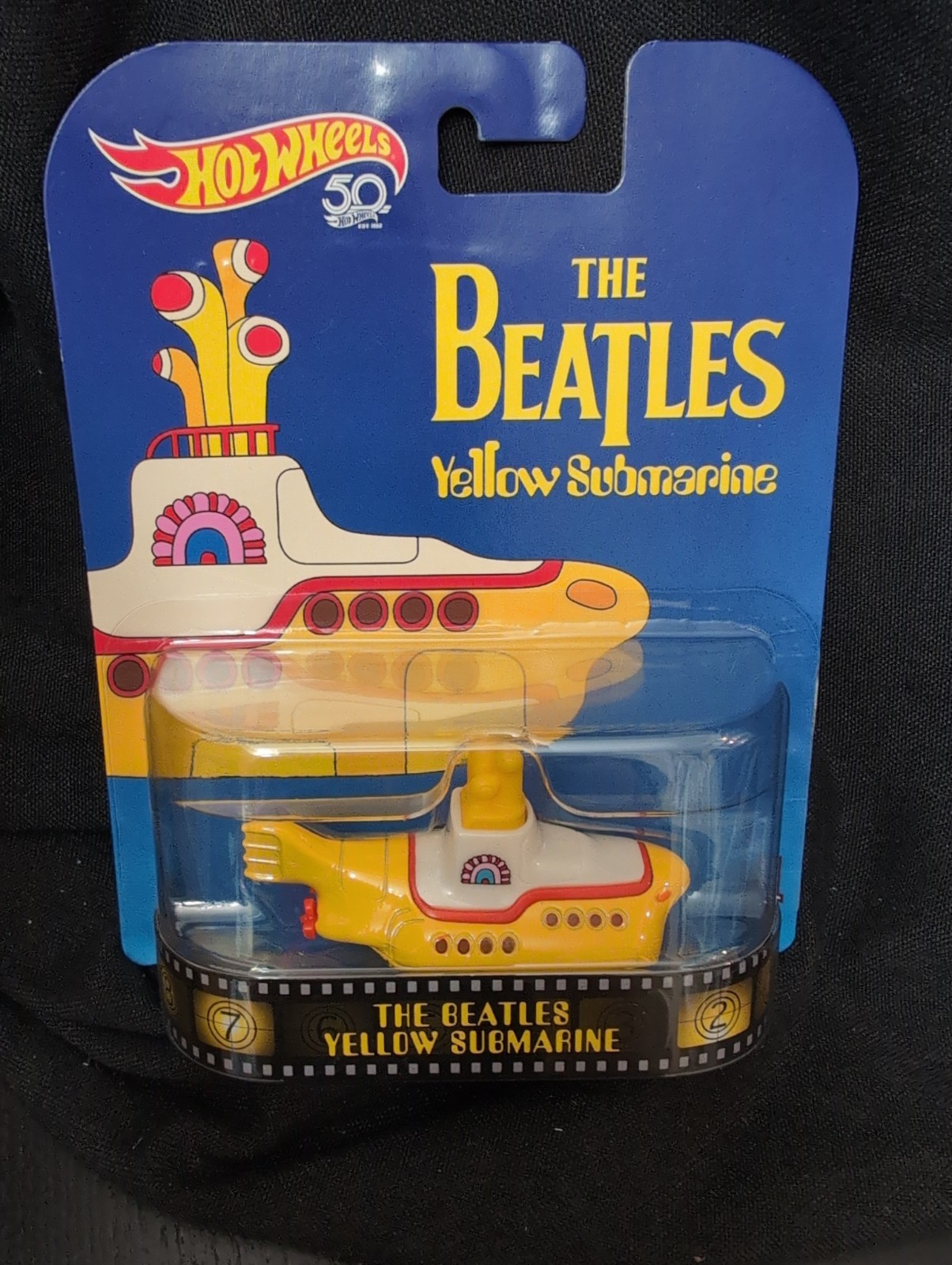 2018 Hot Wheels 50th Anniversary The Beatles Yellow Submarine