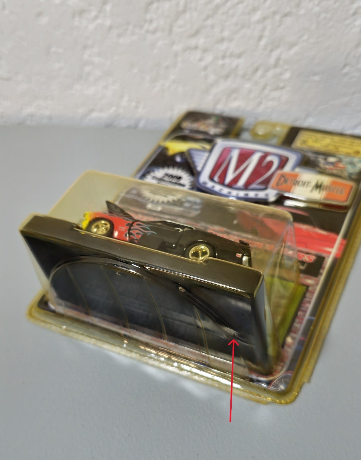 M2 Machines Detroit-Muscle Mustang Boss 429 Collectables Corner Chase 60pcs Gold