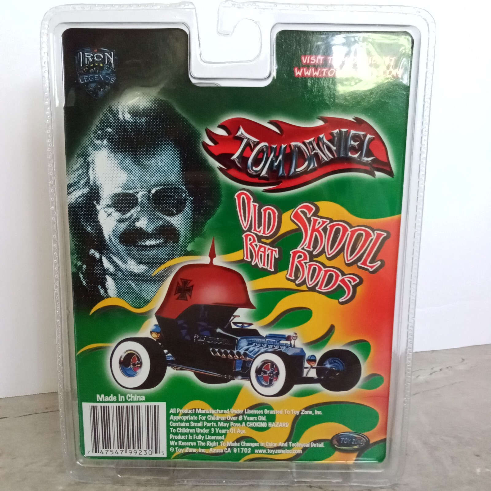 Tom Daniel Rad Ratz Bad Medicine 1:43 Scale Iron Legends Hot Rod by Toy Zone