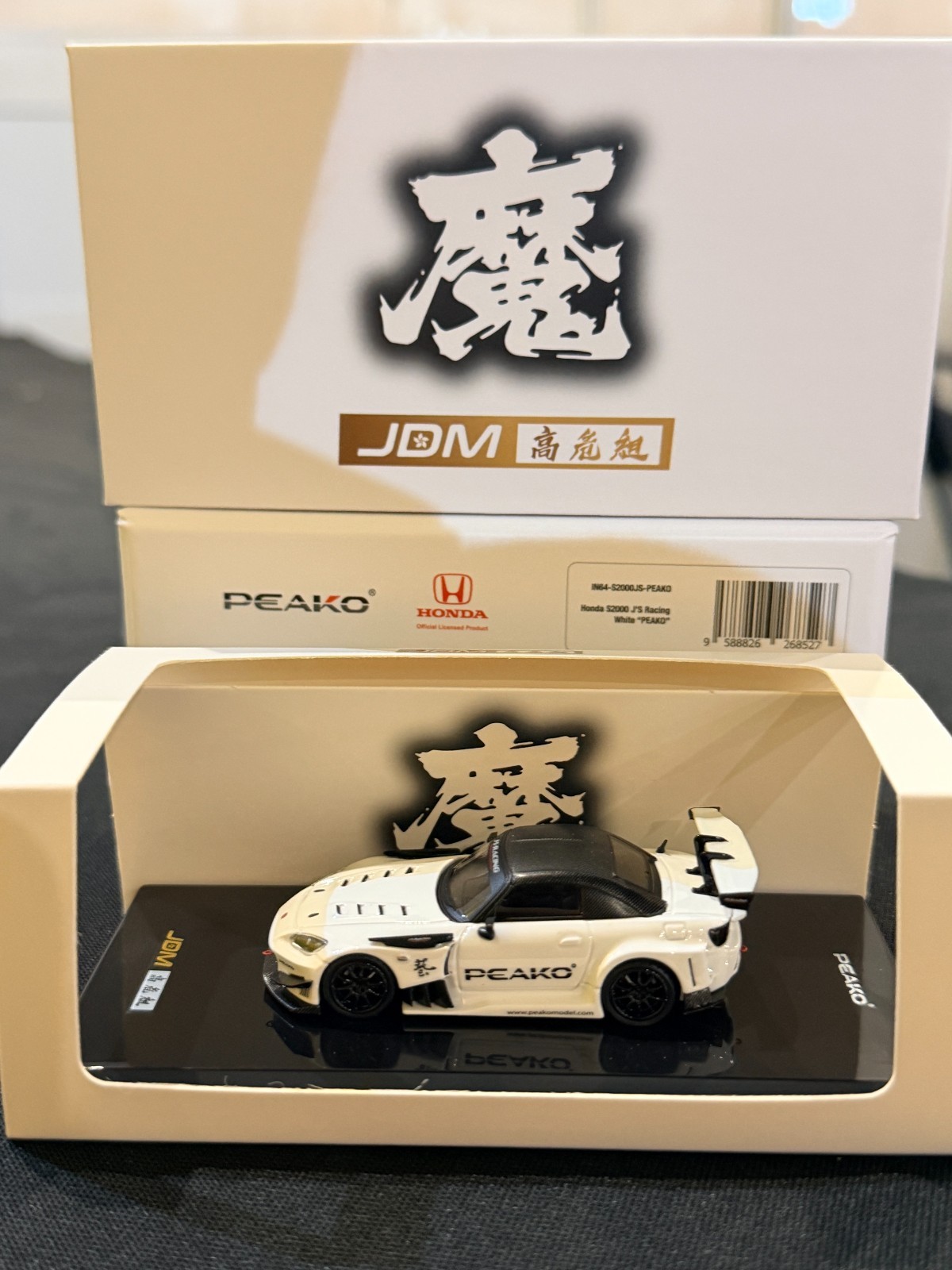 1/64 INNO INNO64 Honda Js Racing Special fro Peako 250 pcs White TMCS2026