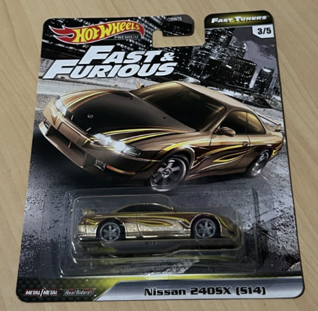 Hot Wheels 2020 Fast & Furious Fast Tuners Nissan 240sx S14 Gold NEW