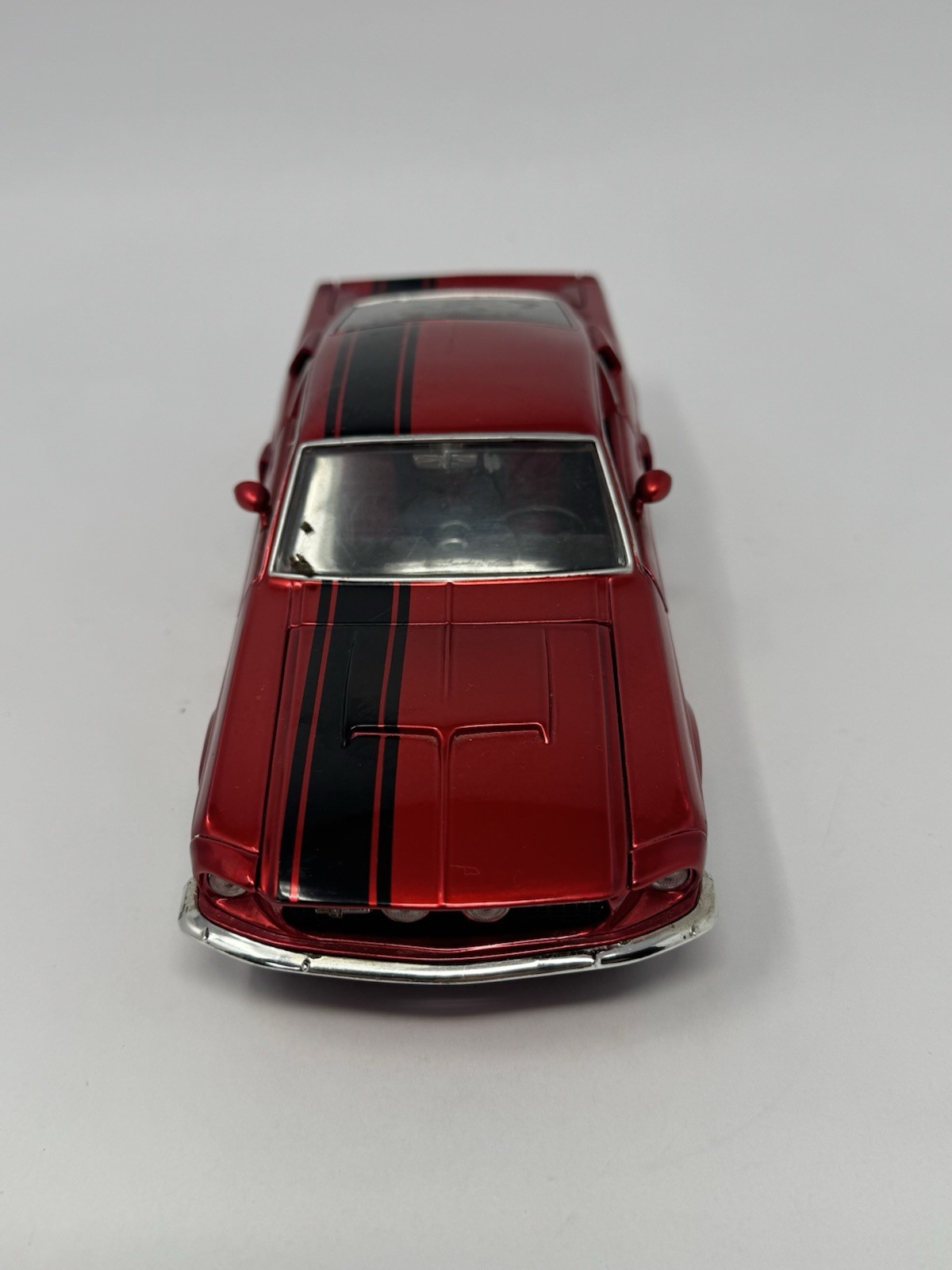 Jada Red ‘67 Shelby GT-500KR 1:24 Scale Offset Stripe No Box
