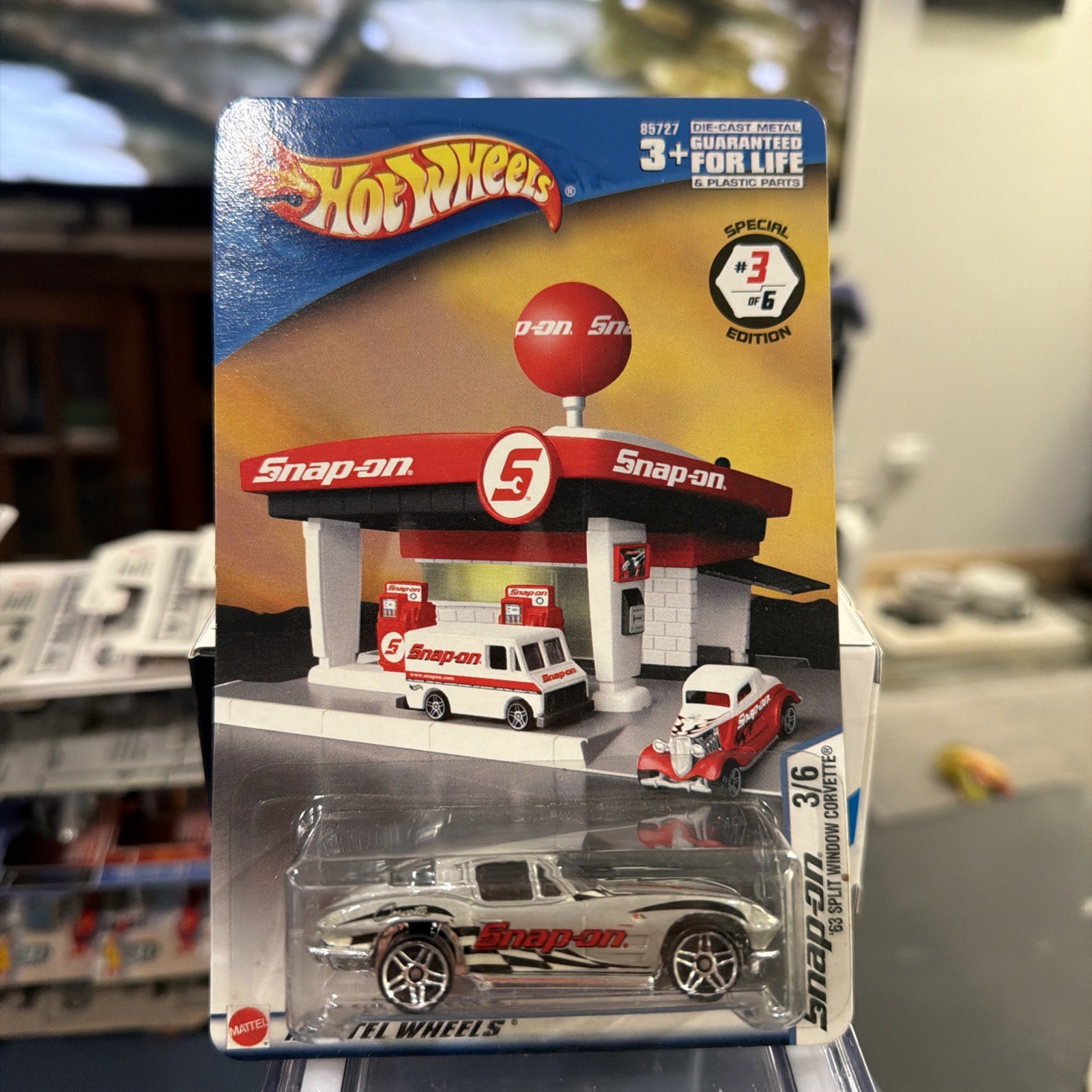 HOT WHEELS SPECIAL EDITION SNAP-ON 3/6 ’63 SPLIT WINDOW CORVETTE