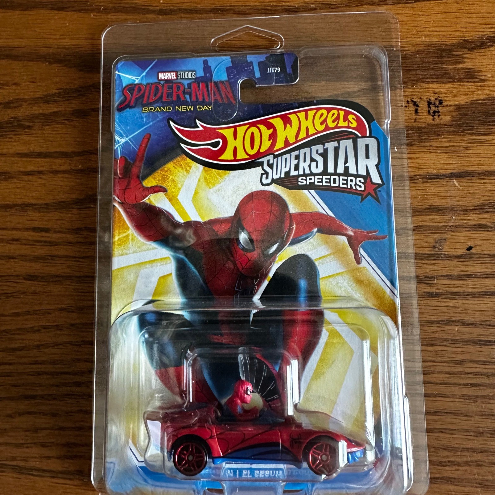 Spider-Man Hot Wheels Superstar Speeders El Segundo Coupe Red New Case