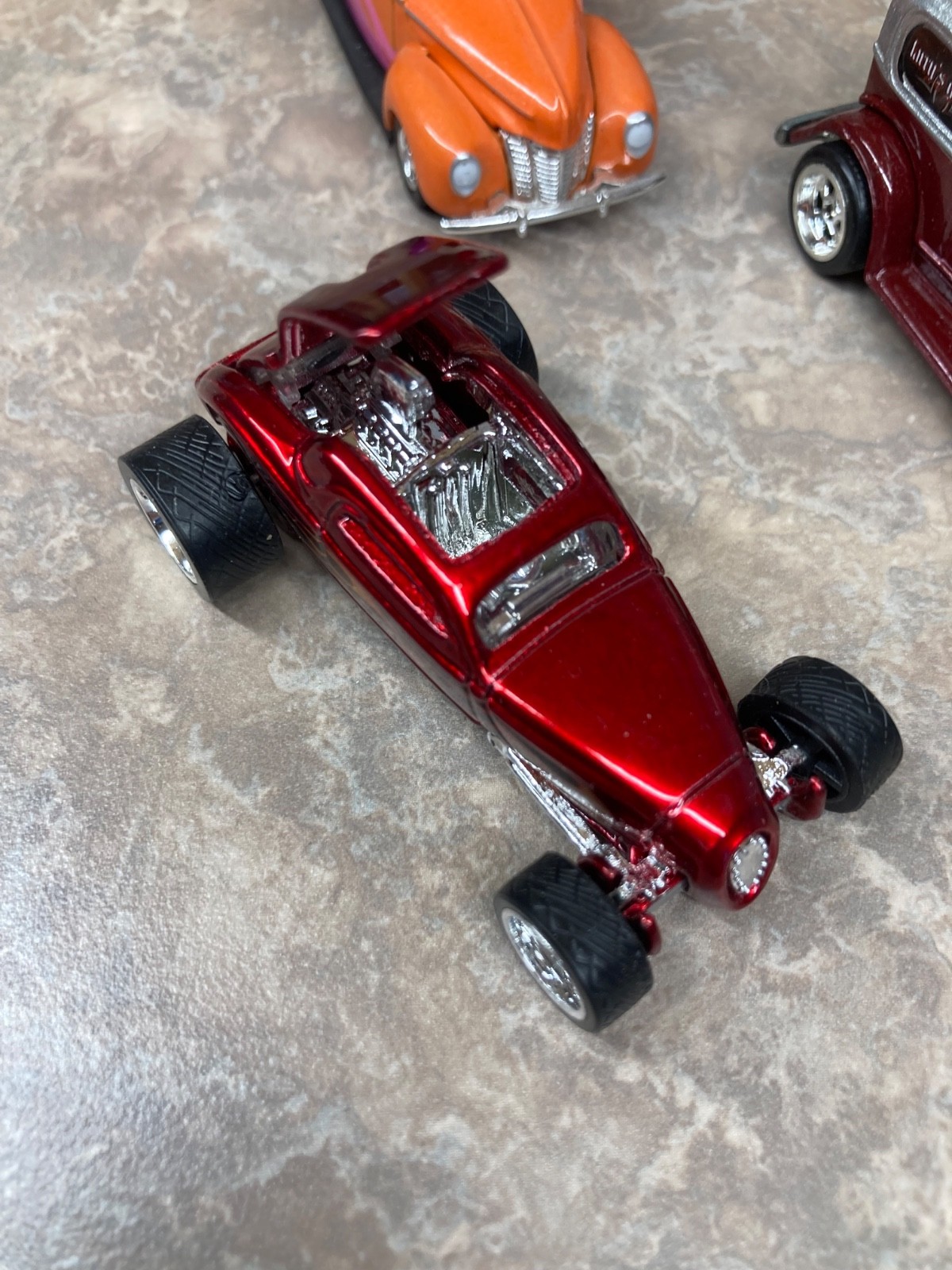 5 Hotwheels Real Riders Ford Street Rods