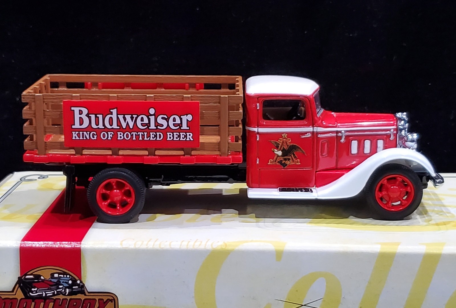 Matchbox 33 1933 Diamond T Budweiser Beer Anheuser-Busch Truck YYM35253 1:43
