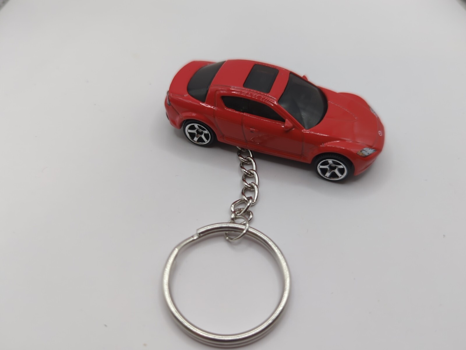 2004 mazda RX -8 Red Keychain Keyring Limited Edition Rare Brand New Hard To Fin