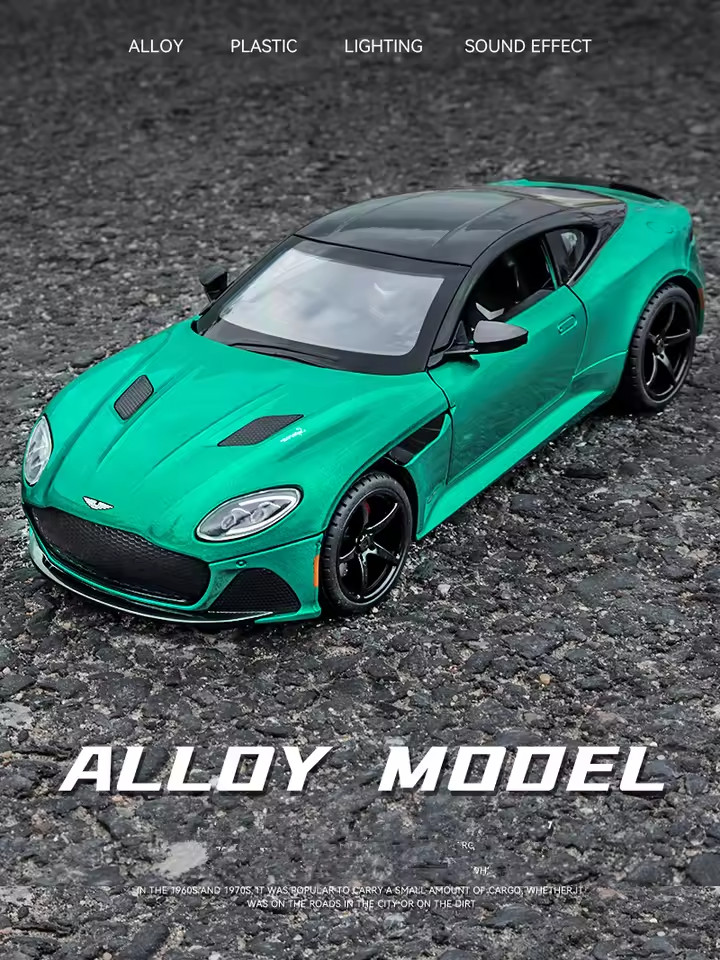 1:24 Aston Martin DBS Superleggera Diecast Alloy Car Model Sports Toy Gift