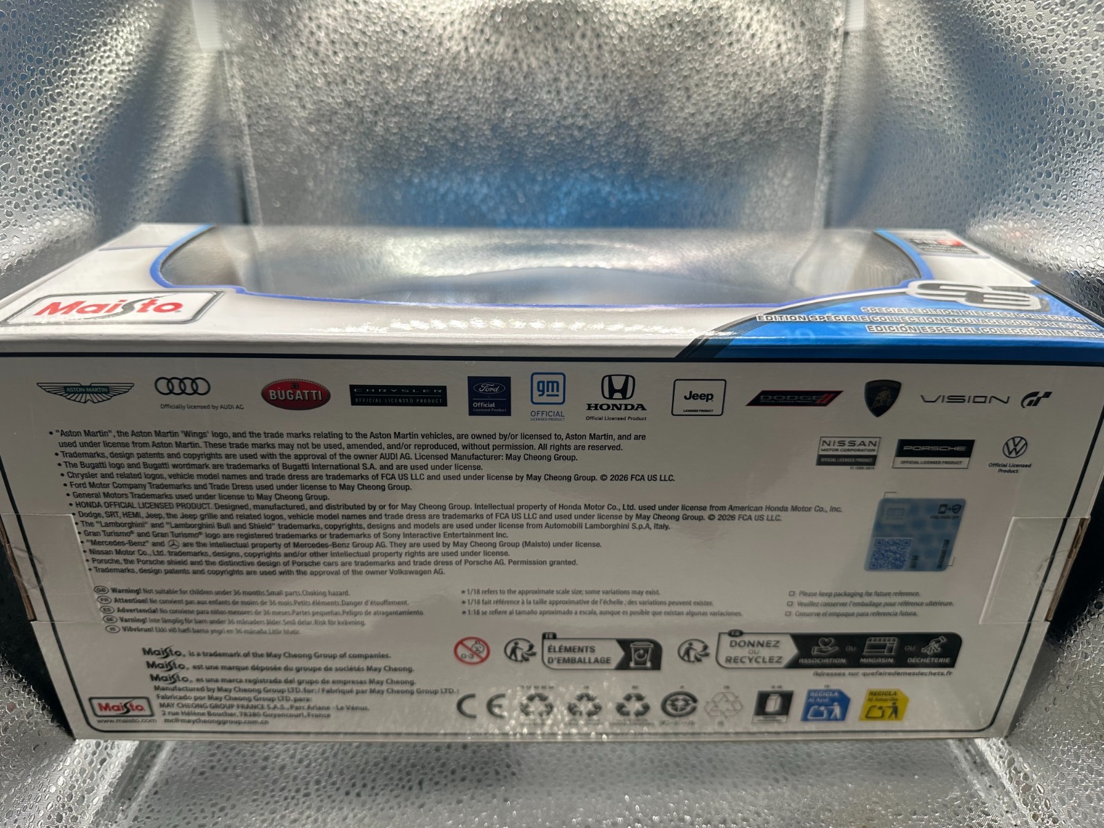 Maisto 1:18 1974 Chevrolet C10 Cheyenne Super Pickup Truck Blue Black Stripe New
