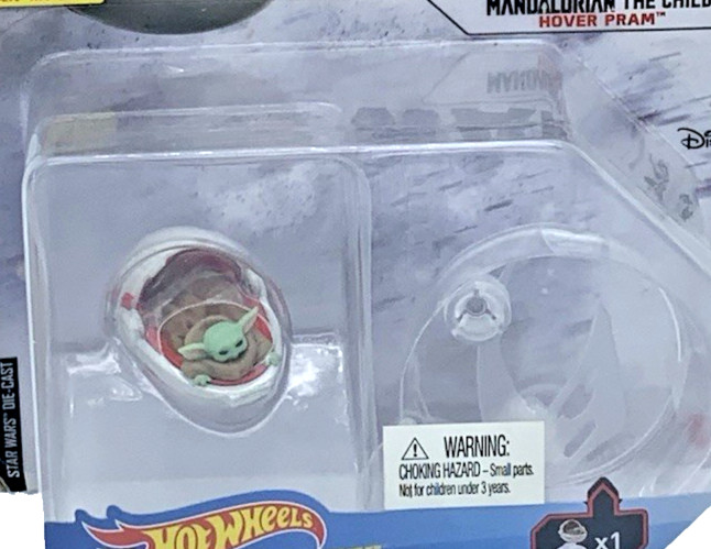 Hot Wheels Starships Star Wars Mandalorian The Child Hover Pram 2019 Brand New