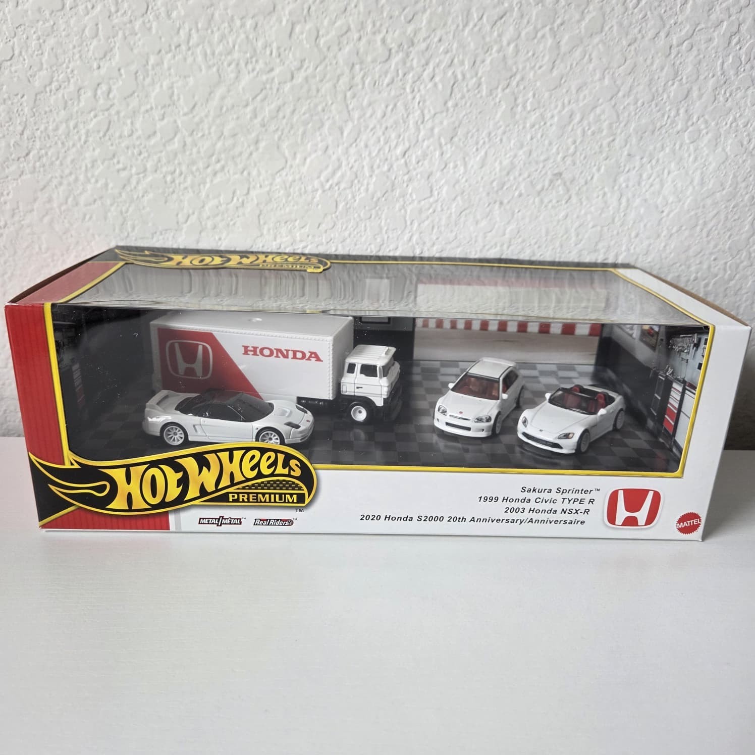 Hot Wheels Premium Honda Collector Display Set IN HAND