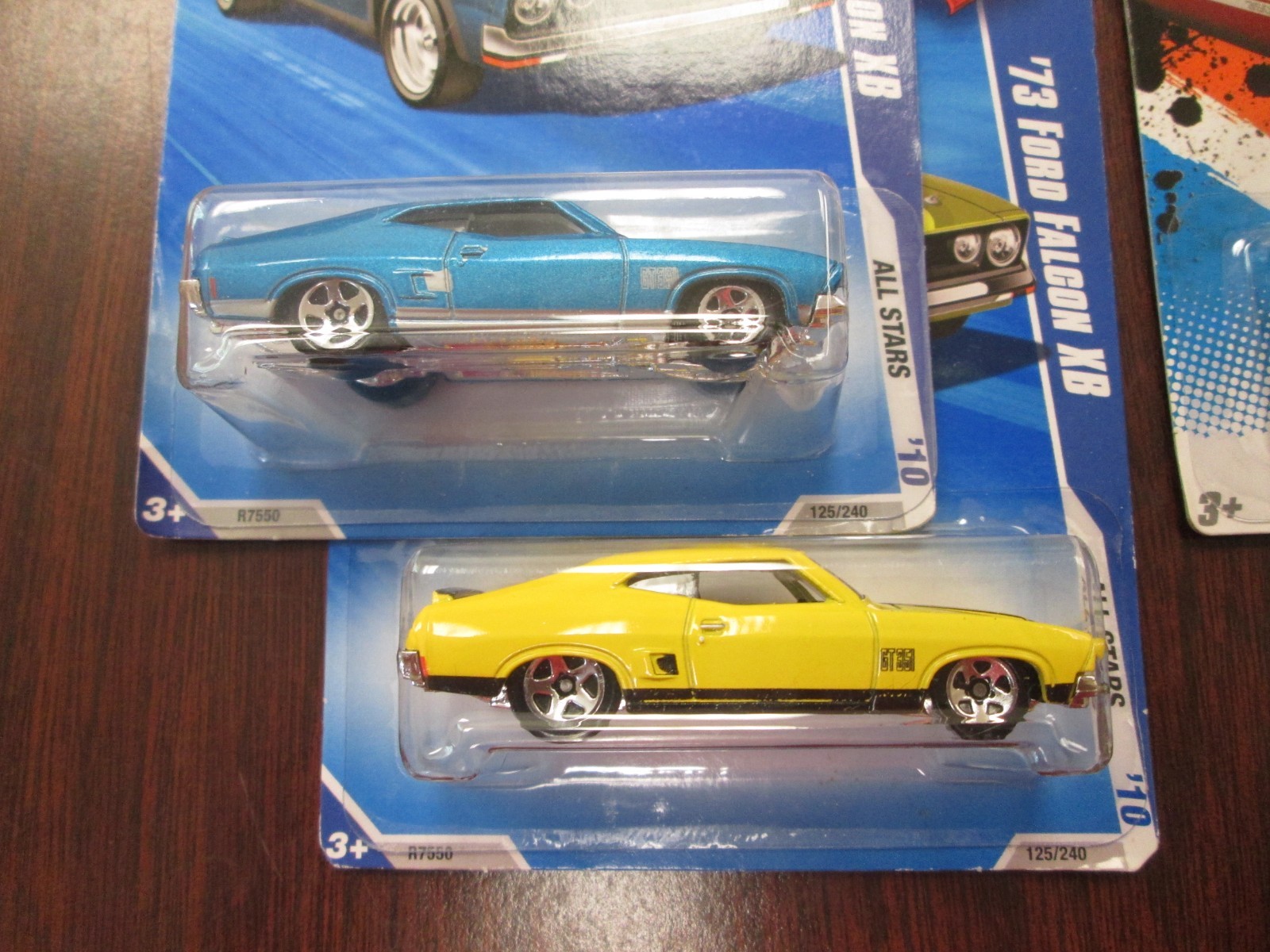 1973 Ford Falcon XB + ’68 Chevy Nova – 2010+2011 Hot Wheels Rare Lot Muscle Cars
