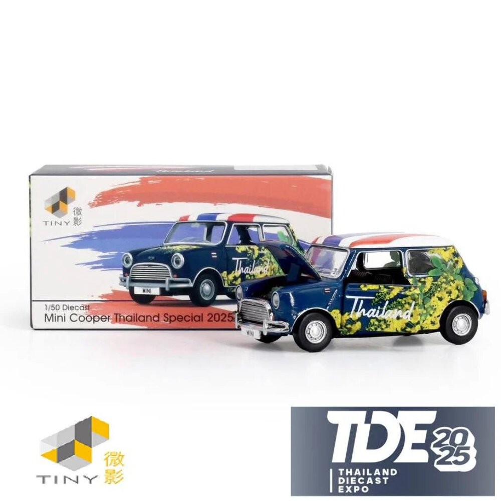 Tiny 1/50 Mini Cooper Thailand Diecast Expo Exclusive Model 2025