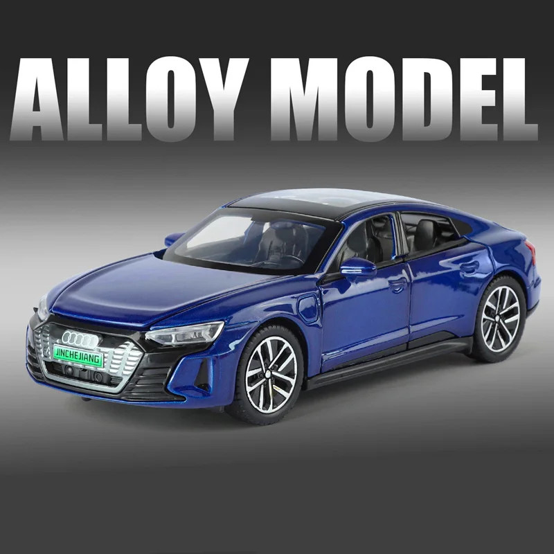 1:32 Audi RS E-Tron GT Alloy Car Model Diecast Metal Toy Sound Light Kids Gift
