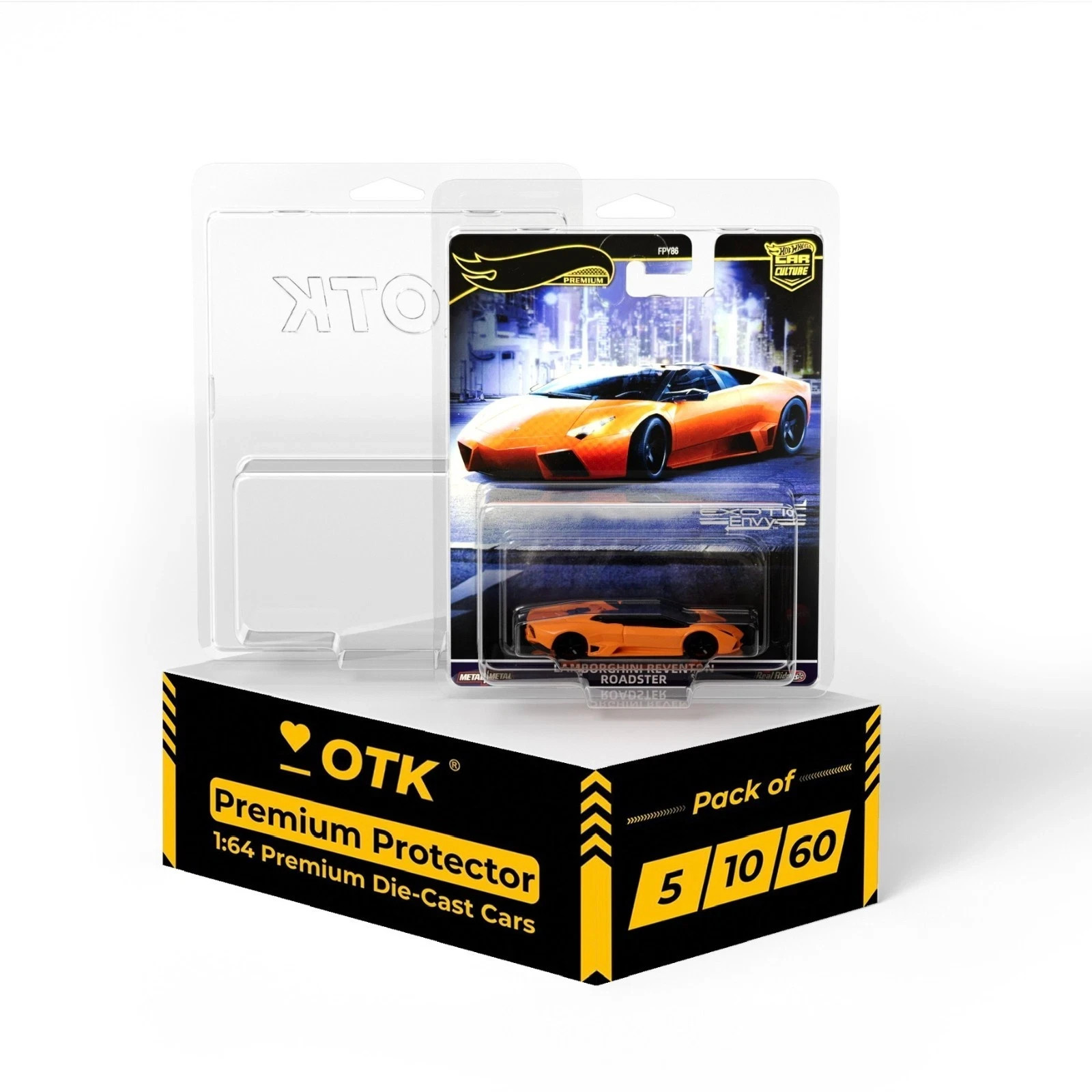 Protector Case for Hot Wheels Matchbox Mainline Premium Team Transport 2 Car