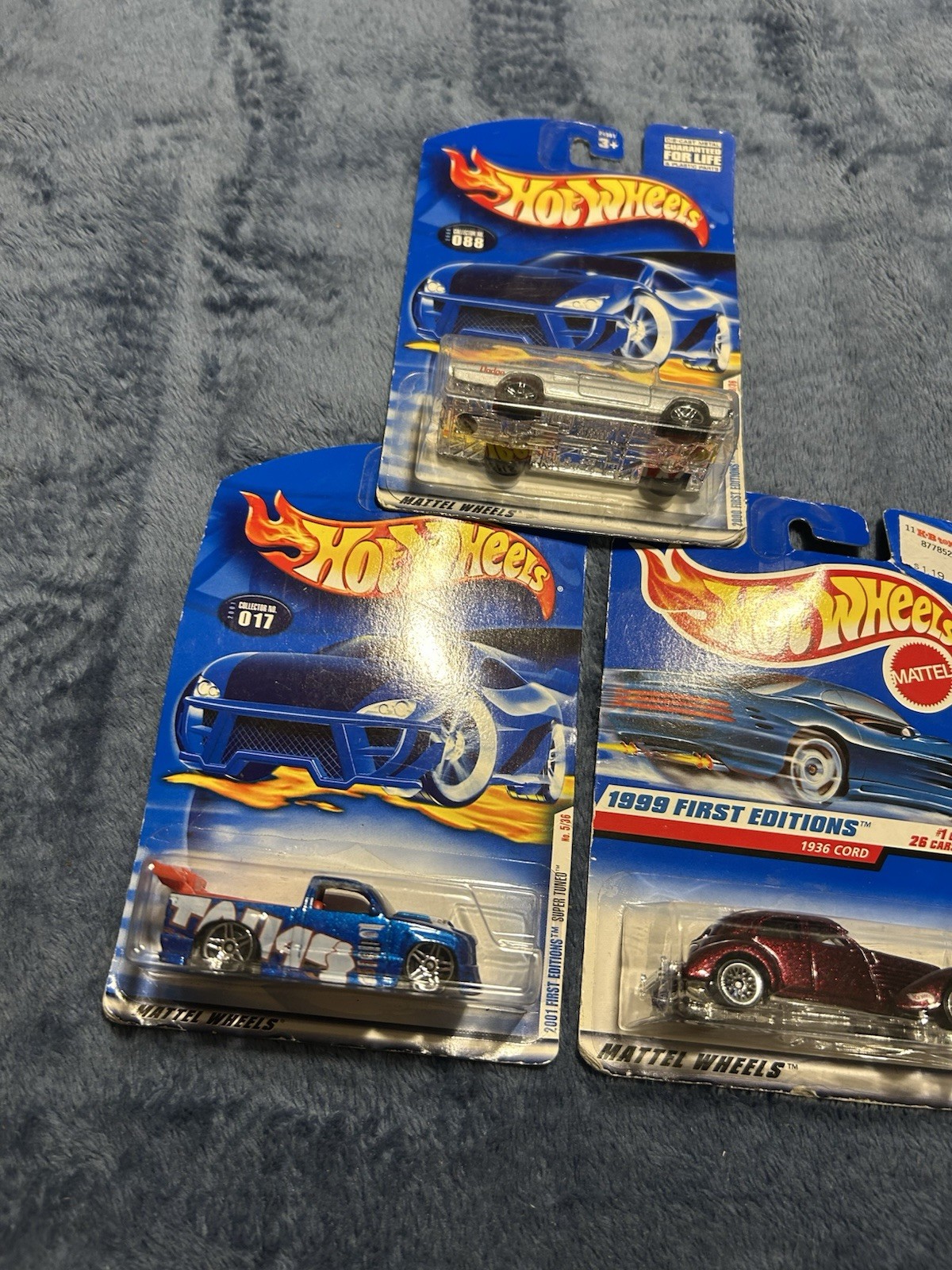 HOT LOT OF 3 VARIOUS CARS 1936 Cord, 67 Charger, Super Tuner Truck New 1B
