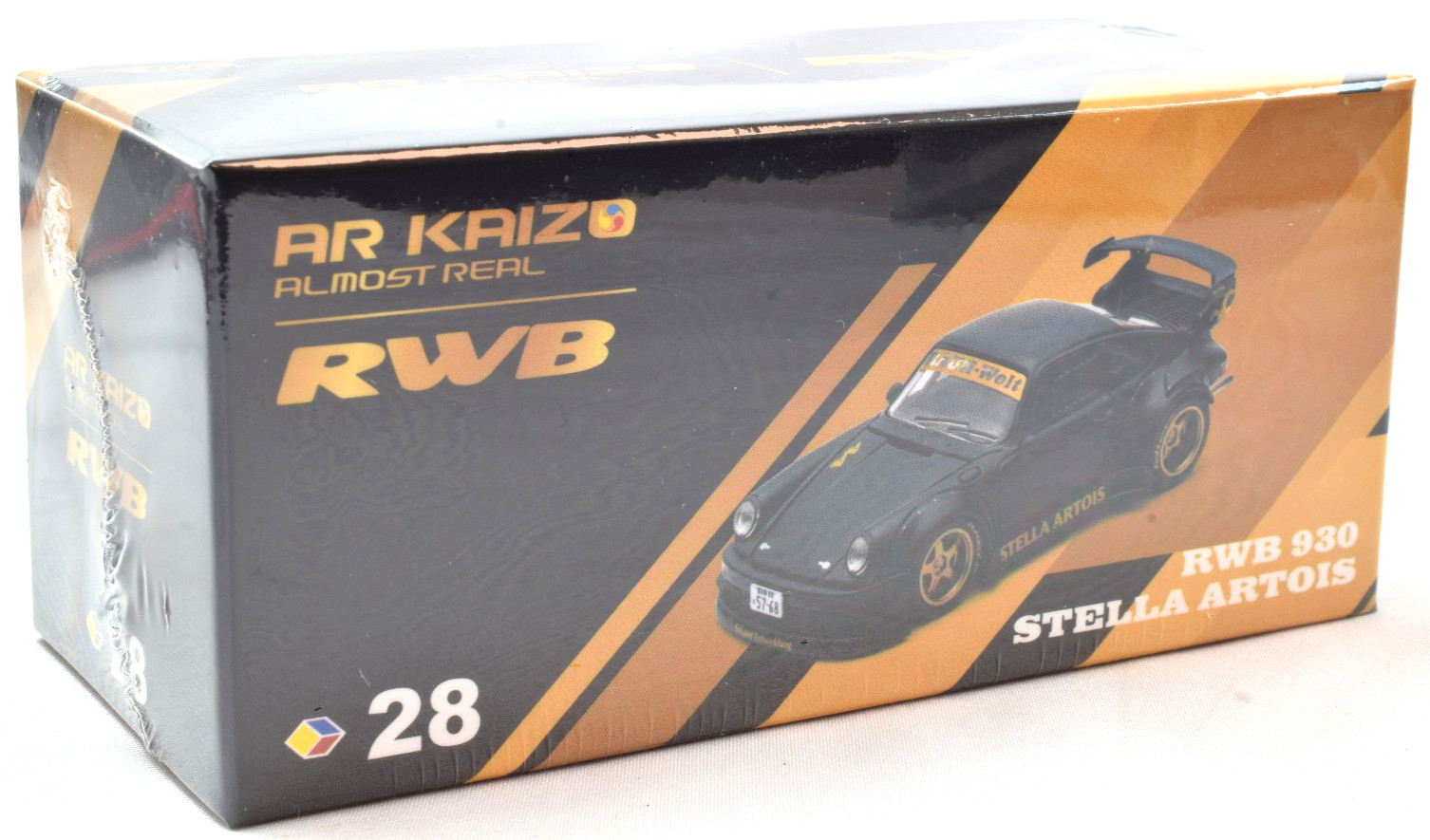 Almost Real AR Kaizo “Stella Artois” Porsche-RWB 930 911 1:64 Car 6K0000101