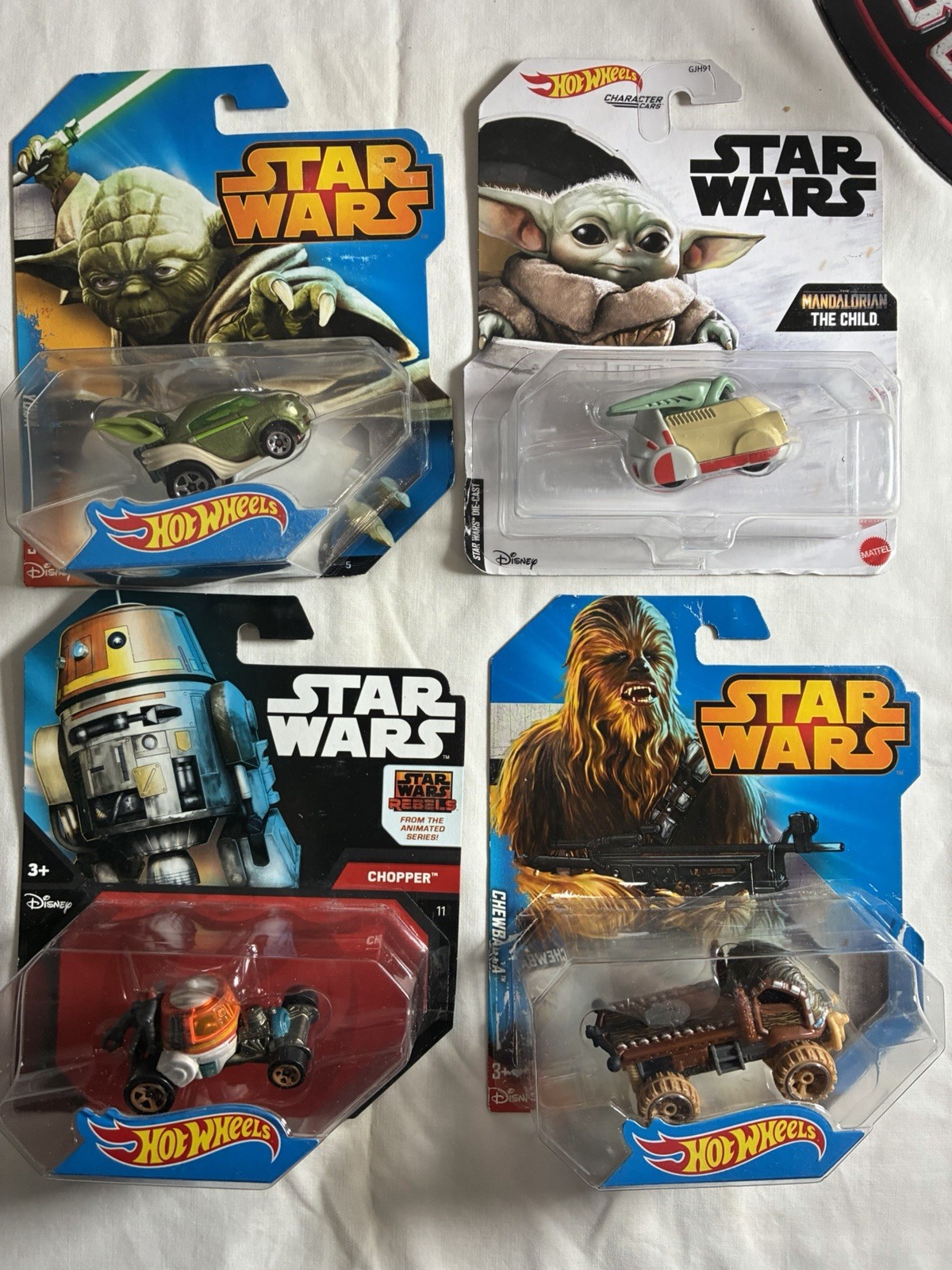 Hot Wheels Star Wars Lot Of 4