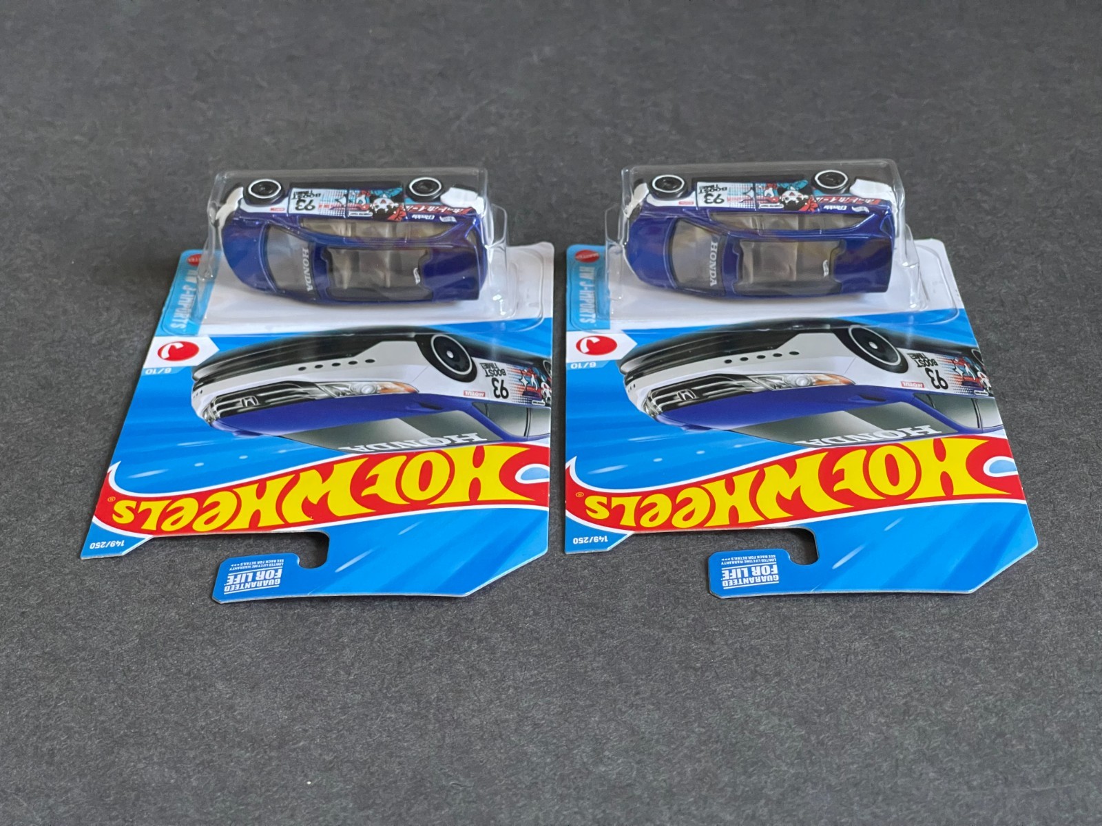 2026 Hot Wheels 💙 HONDA ODYSSEY 💙 HW J-Imports Series #149 Blue ~ LOT of 2
