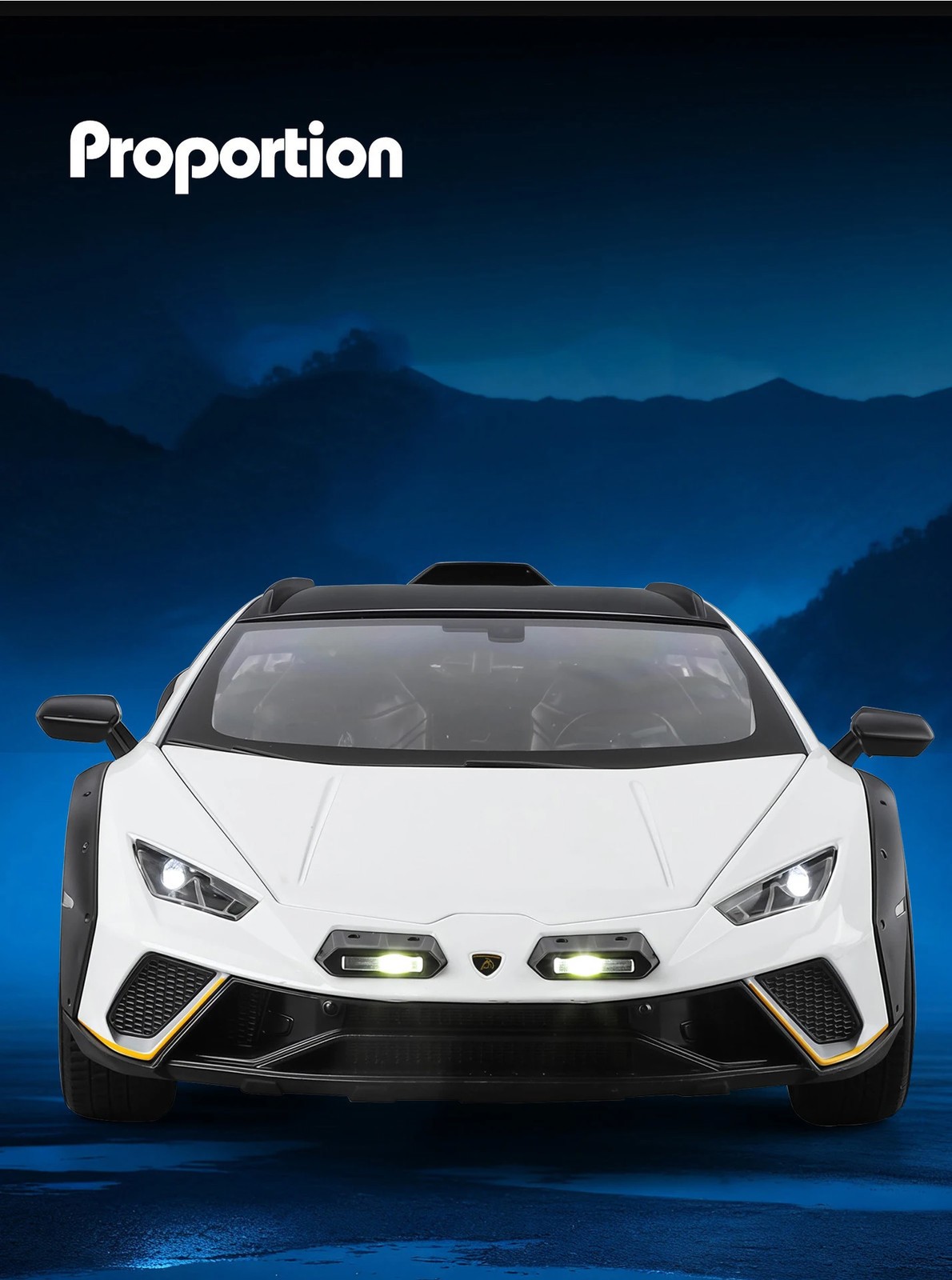 1:18 Lamborghini Huracan Sterrato Alloy Sports Car Model Diecast Metal Track Rac