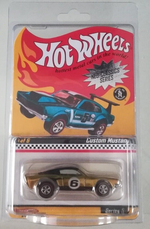 2006 RLC HOT WHEELS NEO CLASSICS SERIES CUSTOM MUSTANG #66401/11000
